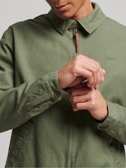 Superdry Green Vintage Classic Harrington Jacket - Image 5 of 8