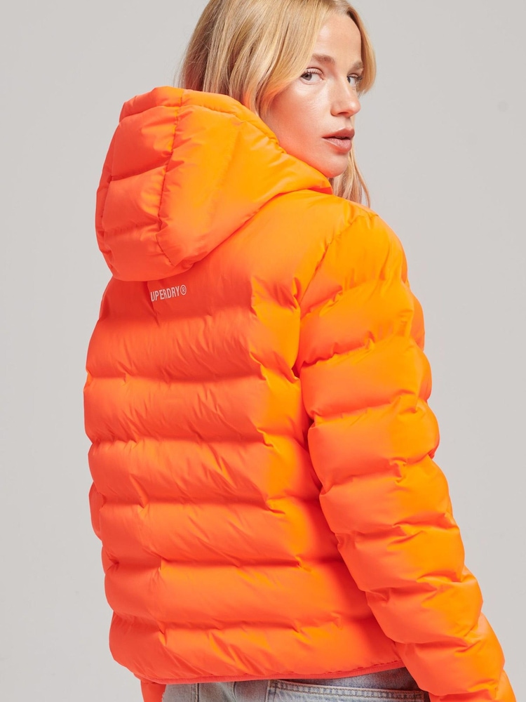 Superdry Pink All Seasons Padded Jacket - Image 2 of 5