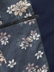 Blau - Anzug mit Nehru-Kragen: Jacke - Bild 9 von 10