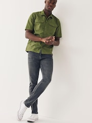 Grey Skinny Ultimate Comfort Super Stretch Jeans - Image 3 of 7