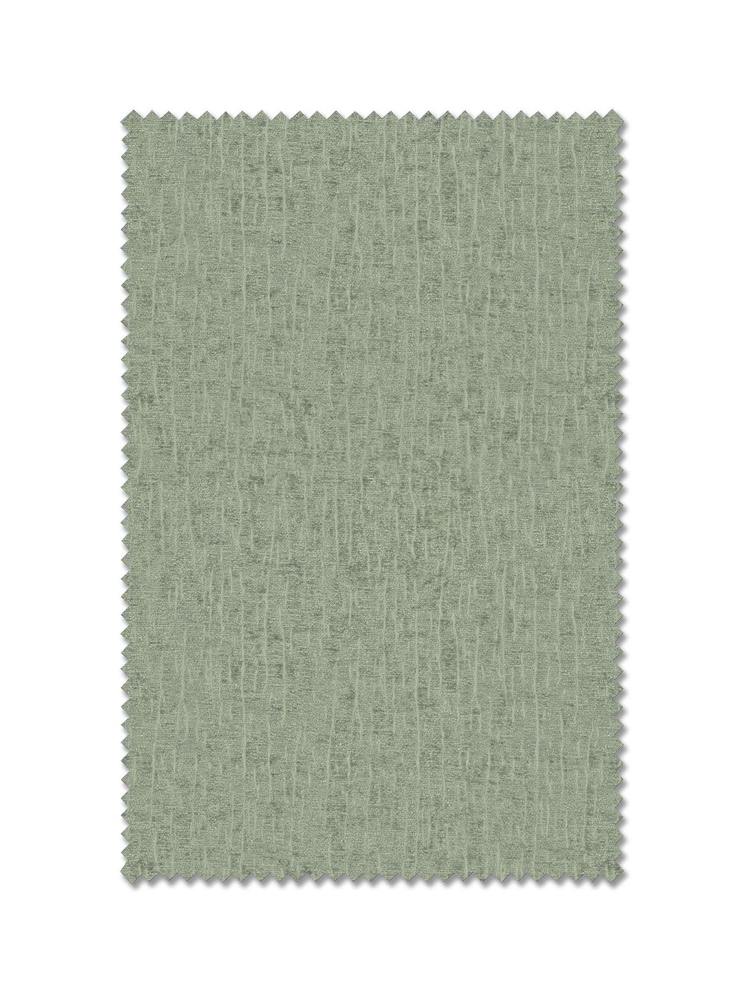 Sage Green Chenille Sage Made To Measure Curtains - Image 9 of 9