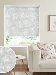 Cath Kidston Grey Washed Rose Made To Measure Roller Blind - Image 1 of 4