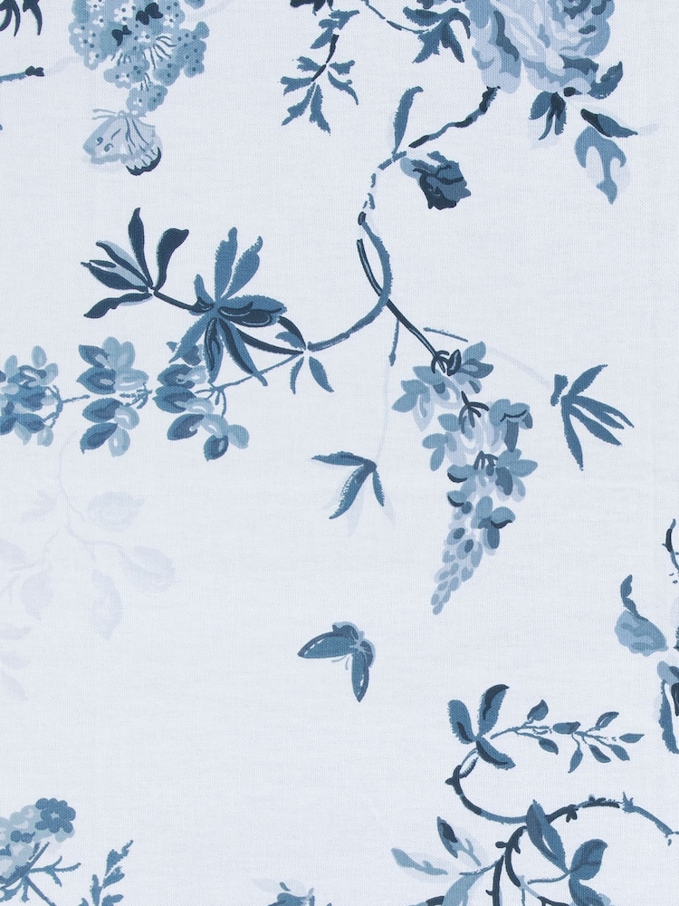 Cath Kidston Blue Birds and Roses Made To Measure Roman 100% Cotton Blind - Image 4 of 4