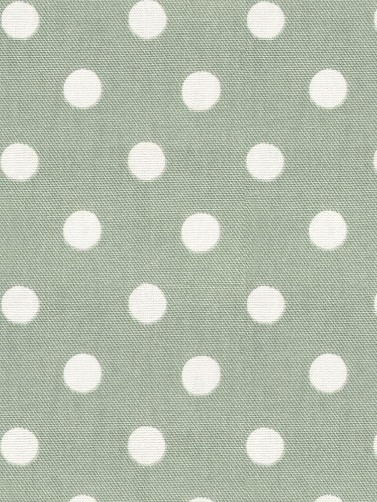 Cath Kidston Green Button Spot Aloe Made To Measure Roman 100% Cotton Blind - Image 4 of 4