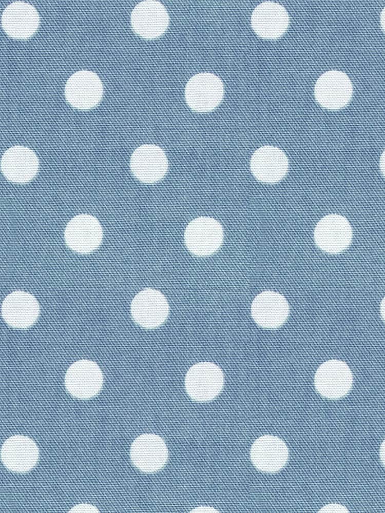 Cath Kidston Blue Button Spot Made To Measure Roman 100% Cotton Blind - Image 4 of 4