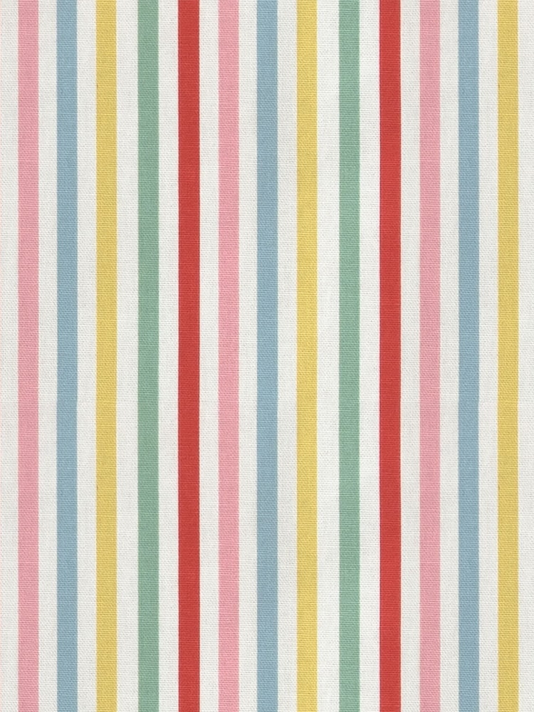 Cath Kidston Cream Mid Stripe Candy Made To Measure Roman 100% Cotton Blind - Image 4 of 4