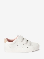 White Heart Detail Touch Fastening Trainers - Image 1 of 5