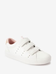 White Heart Detail Touch Fastening Trainers - Image 2 of 5