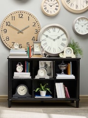 Laura Ashley Black Henshaw Low Bookcase - Image 1 of 3