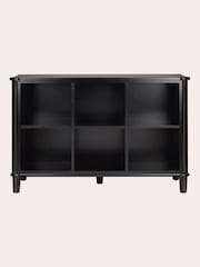 Laura Ashley Black Henshaw Low Bookcase - Image 3 of 3