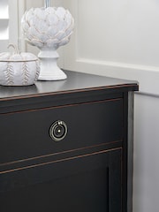 Laura Ashley Black Henshaw Two Doors Two Drawers Sideboard - Image 4 of 7