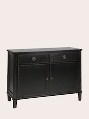 Laura Ashley Black Henshaw Two Doors Two Drawers Sideboard - Image 6 of 7