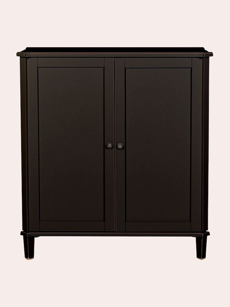 Laura Ashley Black Henshaw Drinks Cabinet - Image 2 of 2