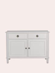 Laura Ashley Pale Steel Henshaw Two Doors Two Drawers Sideboard - Image 2 of 6