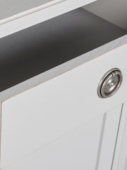 Laura Ashley Pale Steel Henshaw Two Doors Two Drawers Sideboard - Image 6 of 6