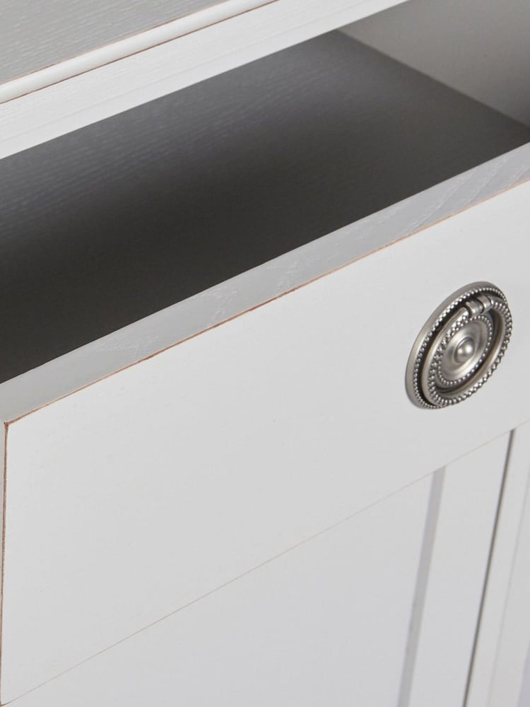 Laura Ashley Pale Steel Henshaw Two Doors Two Drawers Sideboard - Image 6 of 6