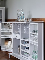 Laura Ashley Grey Henshaw Drinks Cabinet - Image 2 of 5