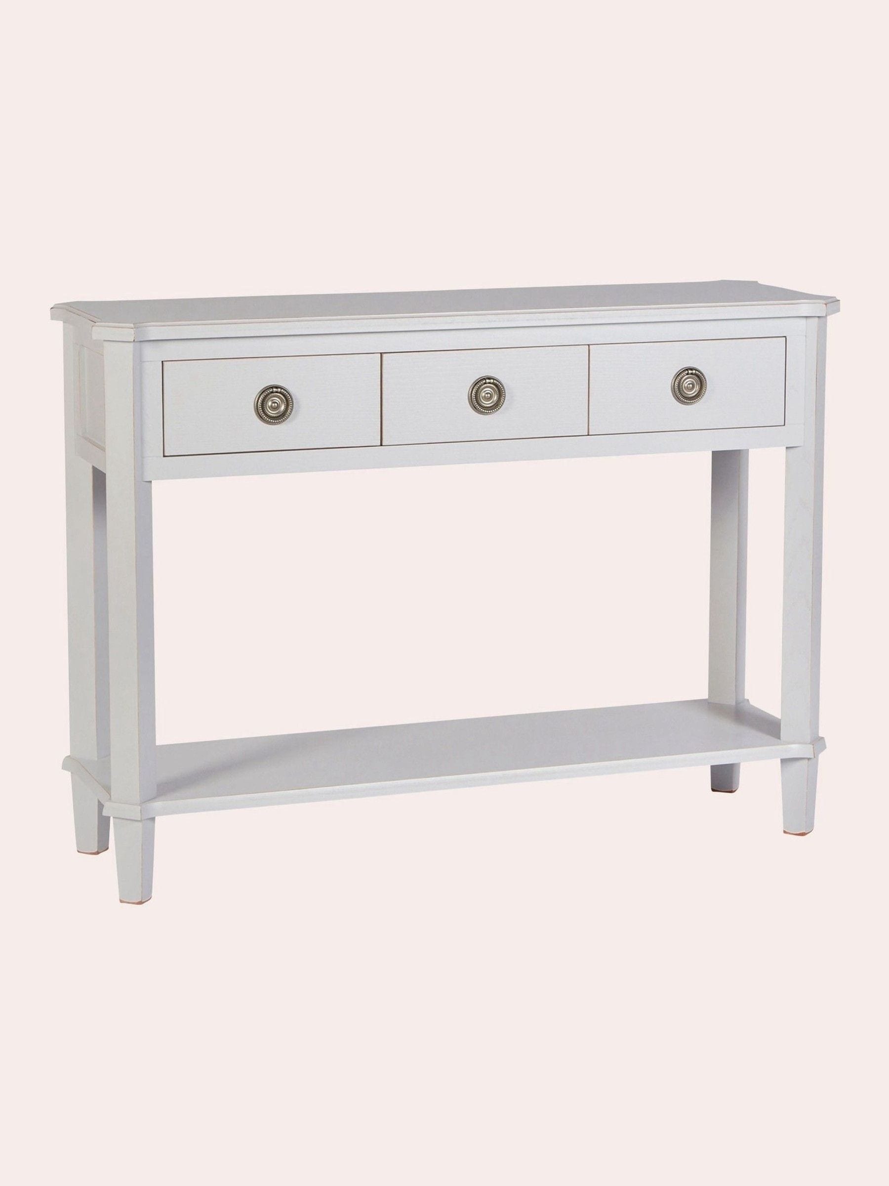 Laura Ashley Natural Wood Swannington Console Table by Ora