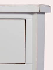 Laura Ashley Pale Steel Henshaw 1 Drawer Side Table - Image 4 of 5