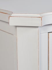 Laura Ashley Pale Steel Henshaw 1 Drawer Side Table - Image 5 of 5