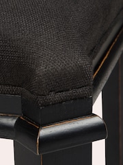 Laura Ashley Set of 2 Black Henshaw Dining Chairs - Image 3 of 4