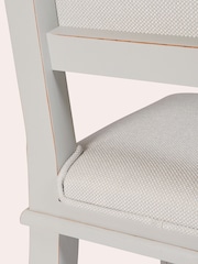 Laura Ashley Set of 2 Pale Steel Henshaw Dining Chairs - Image 5 of 5