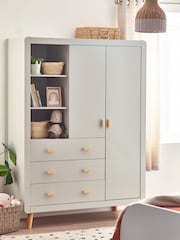 Grey Kids Alix Double, 3 drawers Wardrobe - Image 1 of 5