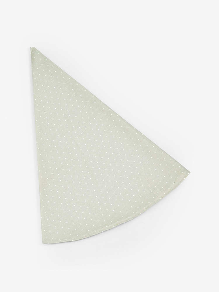Sage Green Spot Wipe Clean Table Cloth - Image 2 of 2