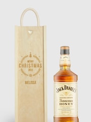 Personalised Merry Christmas Gift Box with Jack Daniels by Gifted Drinks - Image 1 of 4