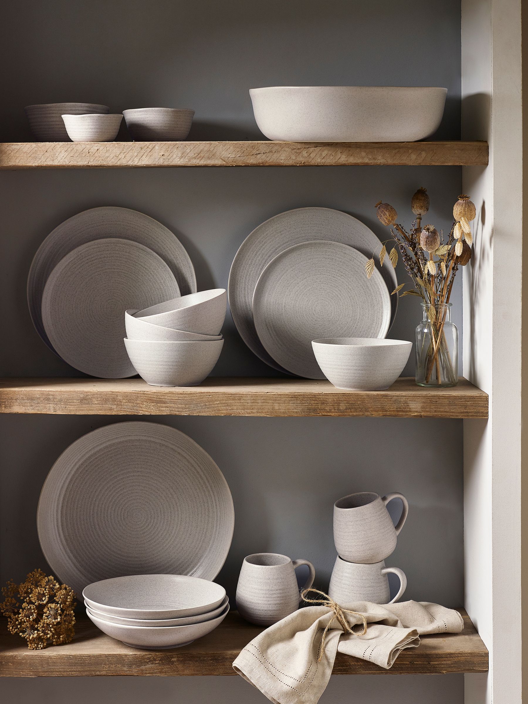 Buy Stone Kya Dinnerware Set of 4 Pasta Bowls from the Next UK online shop