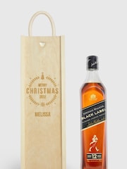 Personalised Merry Christmas Gift Box with Johnnie Walker by Gifted Drinks - Image 1 of 4