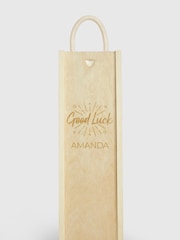 Personalised Good Luck Gift Box With Rose Wine by Gifted Drinks - Image 2 of 4