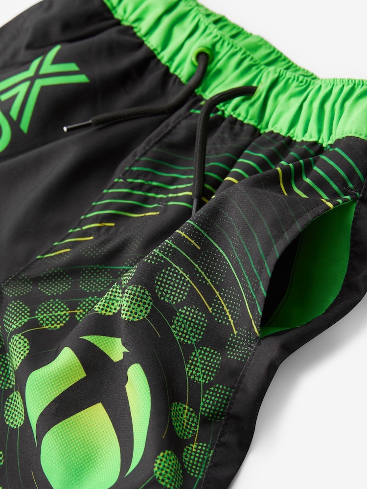 Black Xbox Swim Shorts (3-16yrs) - Image 7 of 7