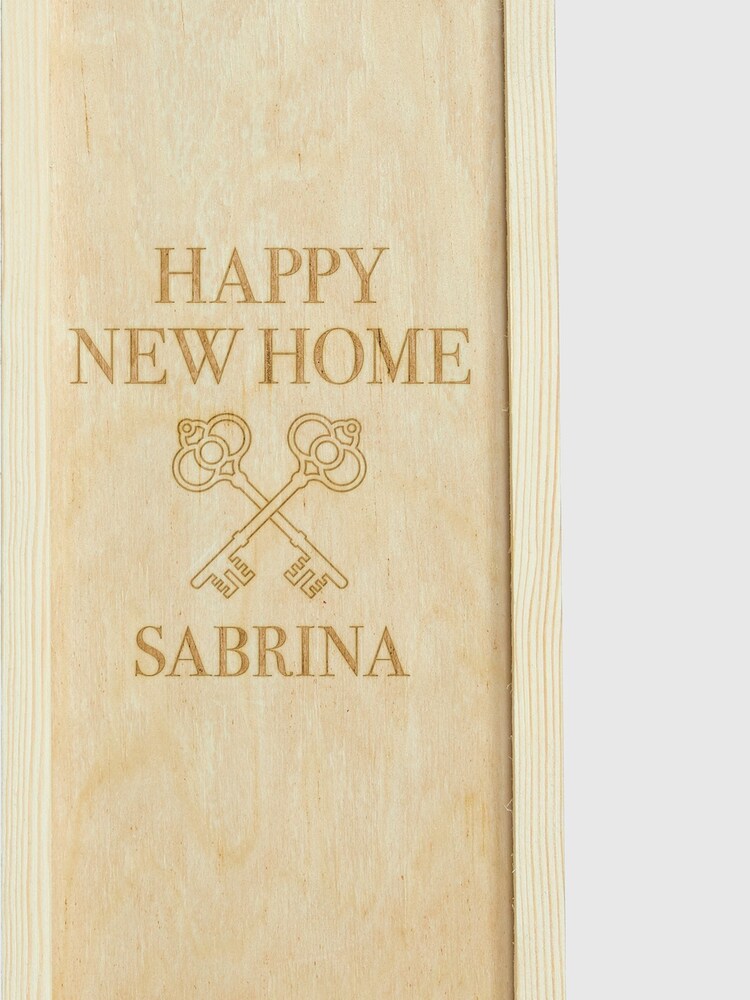 Personalised New Home Gift Box With White Wine by Gifted Drinks - Image 4 of 4 Personalised New Home Gift Box With White Wine by Gifted Drinks - Image 4 of 4