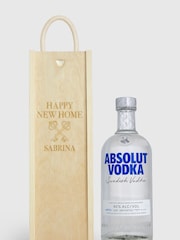 Personalised New Home Gift Box With Absolut Vodka by Gifted Drinks - Image 1 of 4
