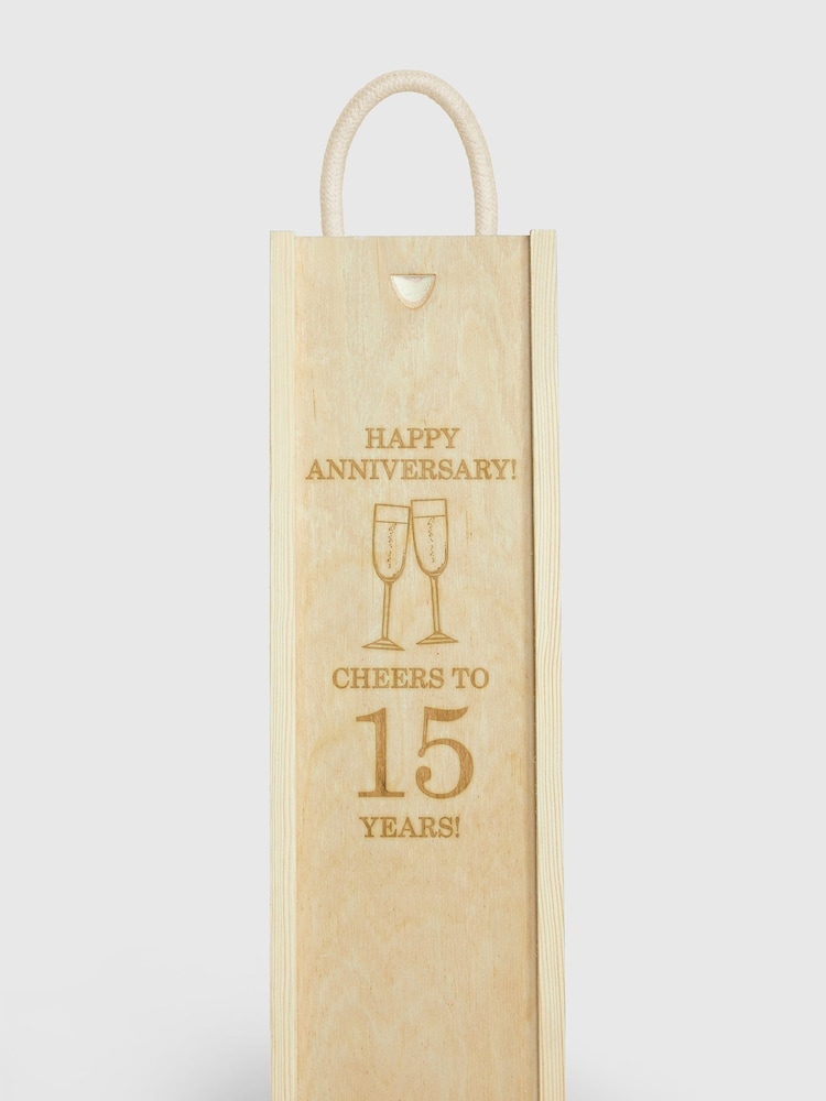 Personalised Happy Anniversary Gift Box with Bombay Sapphire by Gifted Drinks - Image 2 of 4