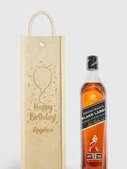 Personalised Happy Birthday Gift Box with Johnnie Walker by Gifted Drinks - Image 1 of 4