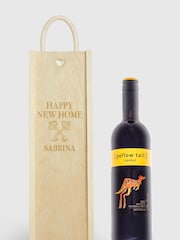 Personalised New Home Gift Box with Red Wine by Gifted Drinks - Image 1 of 4