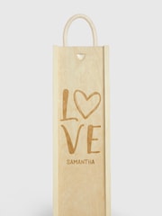 Personalised with Love Gift Box with White Wine by Gifted Drinks - Image 2 of 4