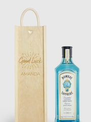 Personalised Good Luck Gift Box with Bombay Sapphire by Gifted Drinks - Image 1 of 4
