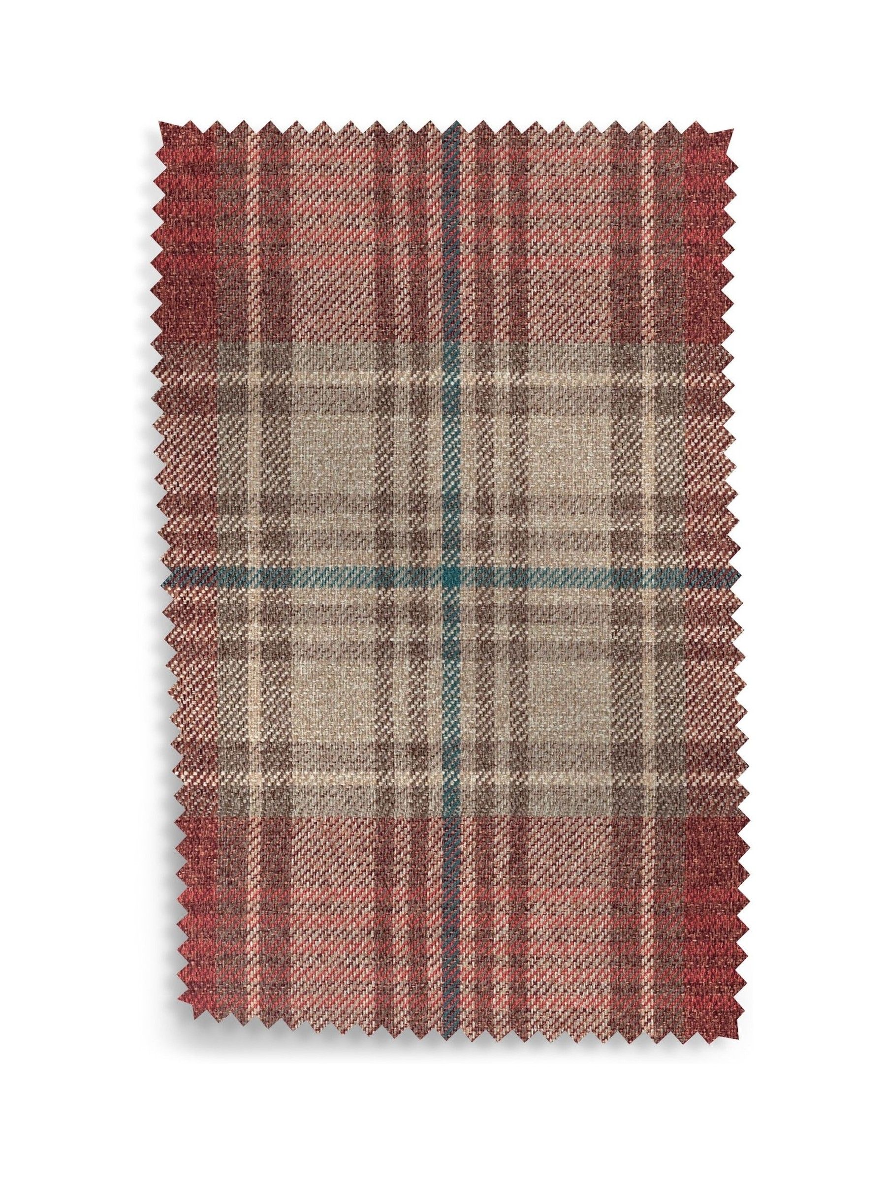 Buy Versatile Check Stirling Red Grande Sherlock Highback Armchair from the Next UK online shop