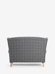 Tweedy Check Lawson Mid Grey Sherlock Small Sofa - Image 6 of 8