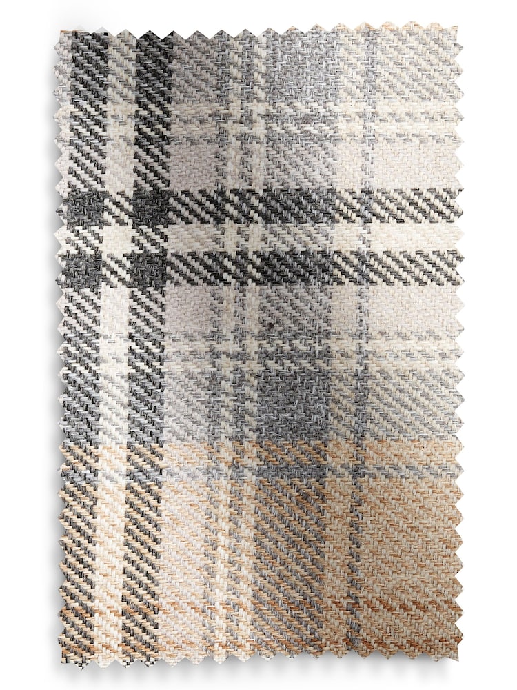 Tweedy Check Kildare Grey Sherlock Highback Armchair - Image 9 of 9