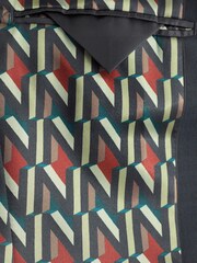 Navy Blue Slim Fit Shawl Collar Suit: Jacket - Image 11 of 12