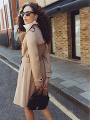Marrón - Hobbs Trench Coat - Imagen 1 de 5