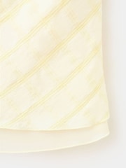 Mango Yellow Check Bandeau Blouse - Image 5 of 6