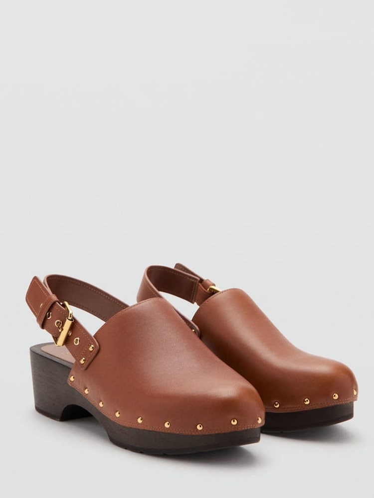 Mango Brown Studded Shoes - Image 2 of 4