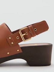 Mango Brown Studded Shoes - Image 4 of 4