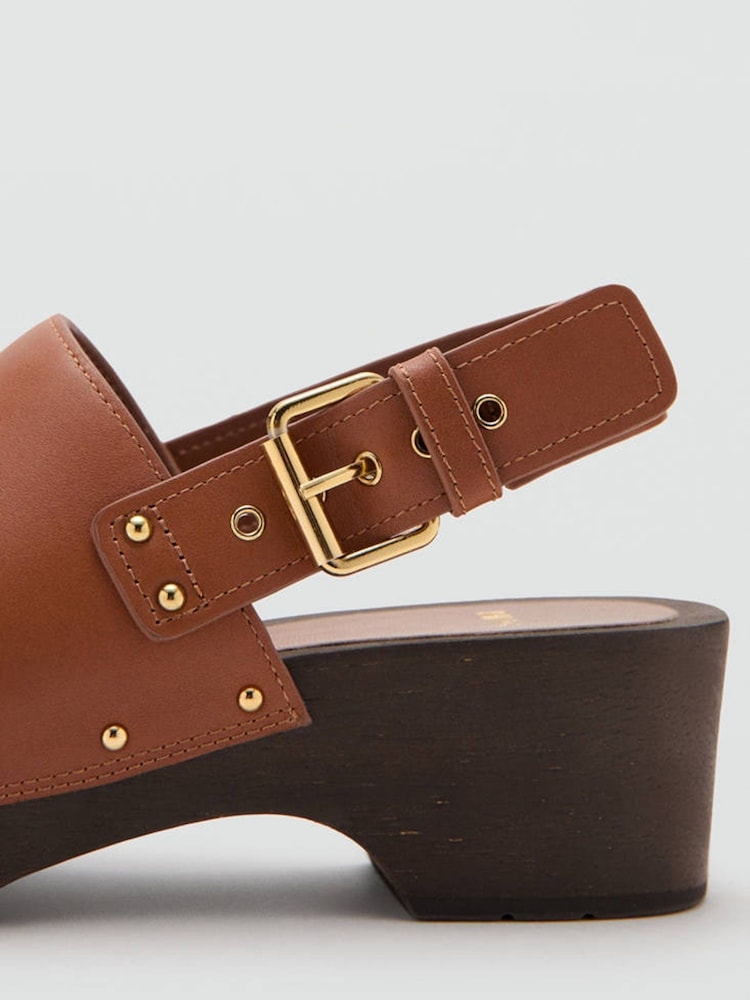 Mango Brown Studded Shoes - Image 4 of 4
