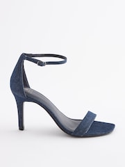 Denim Forever Comfort® Skinny Heel Closed Back Sandals - Image 2 of 5